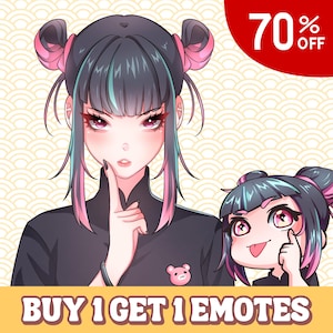 CUSTOM Anime PFP, Anime Avatar, Anime PFP, Character Portrait, Anime Illustration, for Personalized Twitch Avatar, Social Media Profile Icon