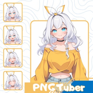 CUSTOM PNGTUBER, Pngtuber Character, Pngtuber Premade, Pngtuber Twitch, Pngtuber Design, Pngtuber Live, Pngtuber model, Pngtuber Commission