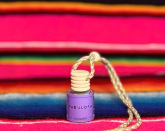 Hanging Car Diffuser: Car Air Freshener Mexican Inspired Scents