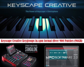 Spectrasonics Keyscape Tastengruppe Erweiterung für alle MPC Standalone Modelle (ca 130+ GB Download)