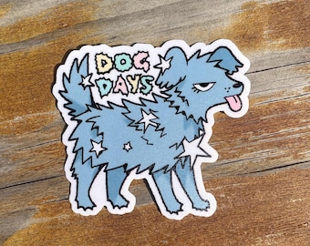 Dog Days Vinyl Sticker