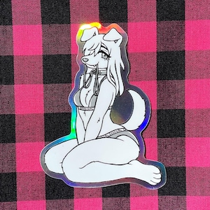 Puppygirl Vinyl Sticker