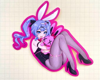 Rabbit Miku Vinyl Sticker
