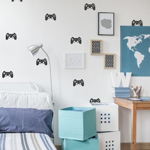 Pads stickers, Gamer room, Boys wallstickers, Games decoration 50NW