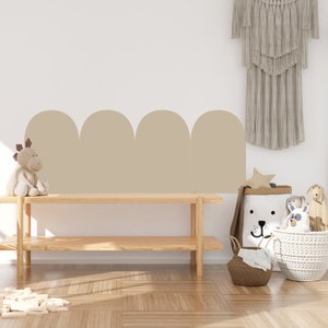 Arch wall sticker, Four Arches Wall Sticker, Removable, Your Color A134
