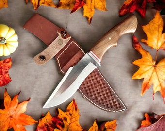 Custom Handmade Hunting Knife, 4116 german steel,Fixed Blade Knife,Viking Knife,Hunting Knife,Full Tang Bowie,Outdoor Knife,Gift For Men