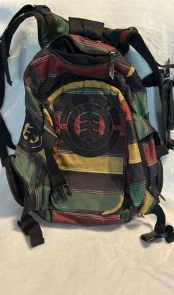 Rare vintage Element Mojave backpack W/ Rastafaria