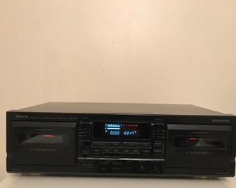 Denon DRW-585 Precision Double Cassette Deck Very good condition