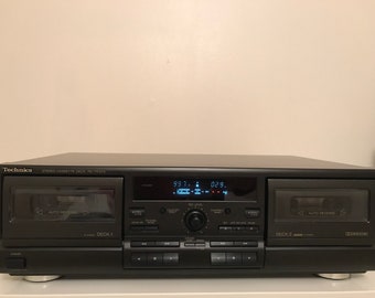 Technics Twin Stereo Cassette Deck RS-TR373 great condition