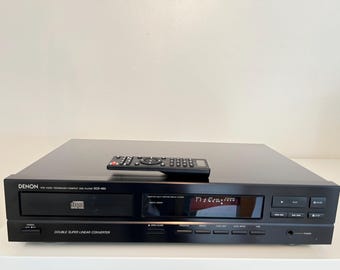 Denon DCD 460 High End CD player 8 times over sampling Burr-Brown linear converter