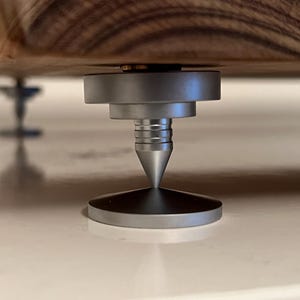 Hifi Vibration Noise Isolation Platform Acacia Hardwood