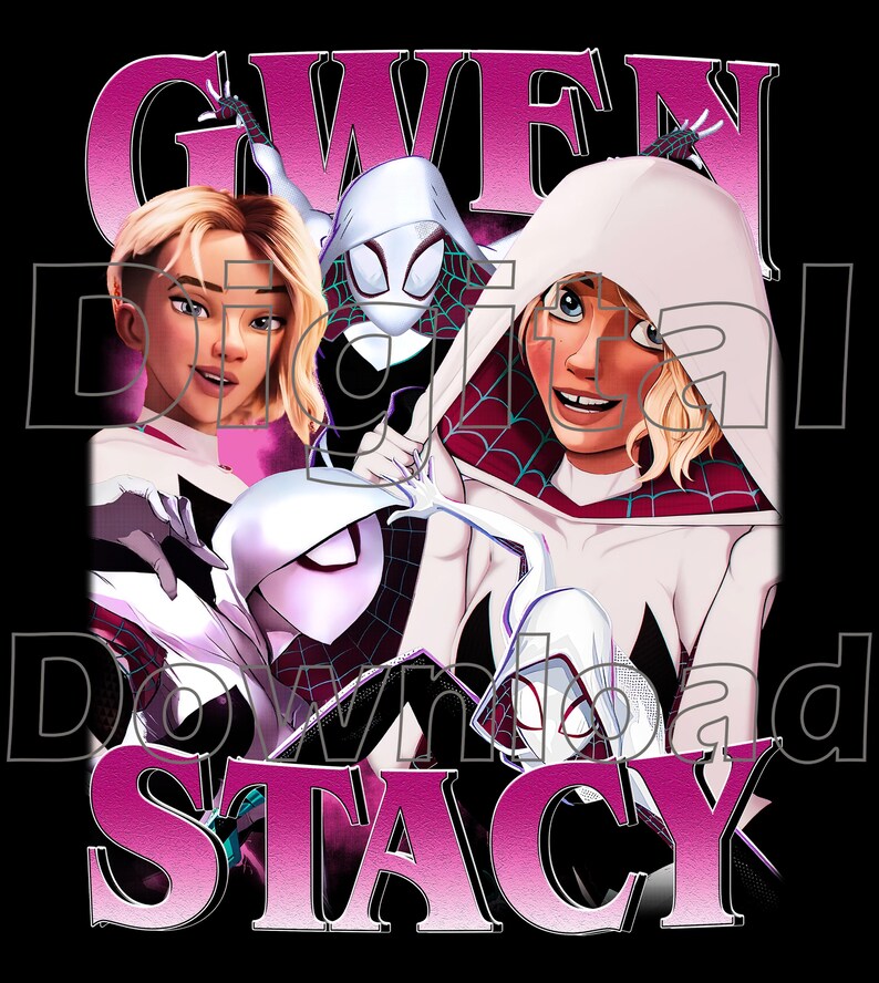 Gwen Stacy Png, Printable Image, Digital File, Instant Download ...