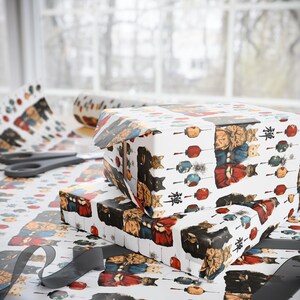 Kimono Cats Gift Wrapping Paper | 90gsm Fine Art Present Wrap image 9