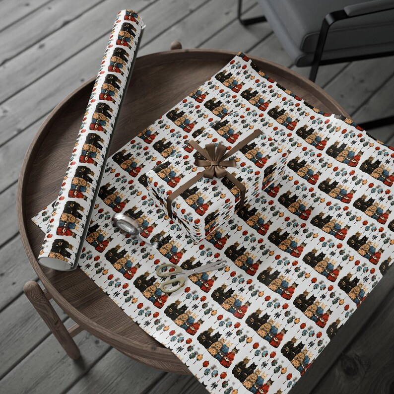 Kimono Cats Gift Wrapping Paper | 90gsm Fine Art Present Wrap image 13