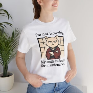 Funny Cat Quote T-Shirt: Playful Humor Tee, Gift for Cat Lovers