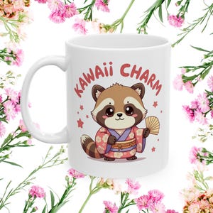 Tanuki Mug: Kawaii Japanese Raccoon Dog Coffee Cup