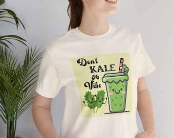 Kale Shirt Vegan tshirt gardening clothing foodie gifts chef t-shirt plant based gift vegetarian tee veggie shirt kale lover souvenir