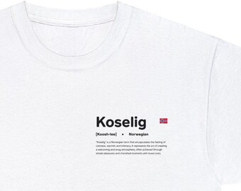 T-shirt - Experience Koselig Comfort: Introducing Our Scandinavian-Inspired T-shirt