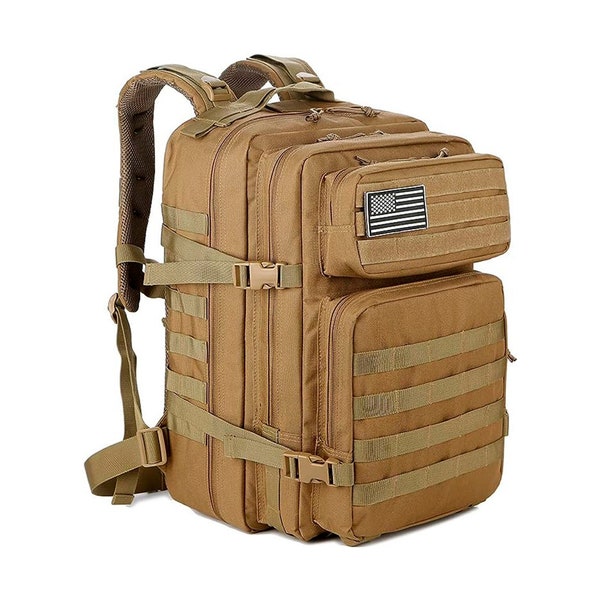 Sac à dos tactique militaire américain 45L étanche Sport, randonnée, voyage, salle de sport en plein air