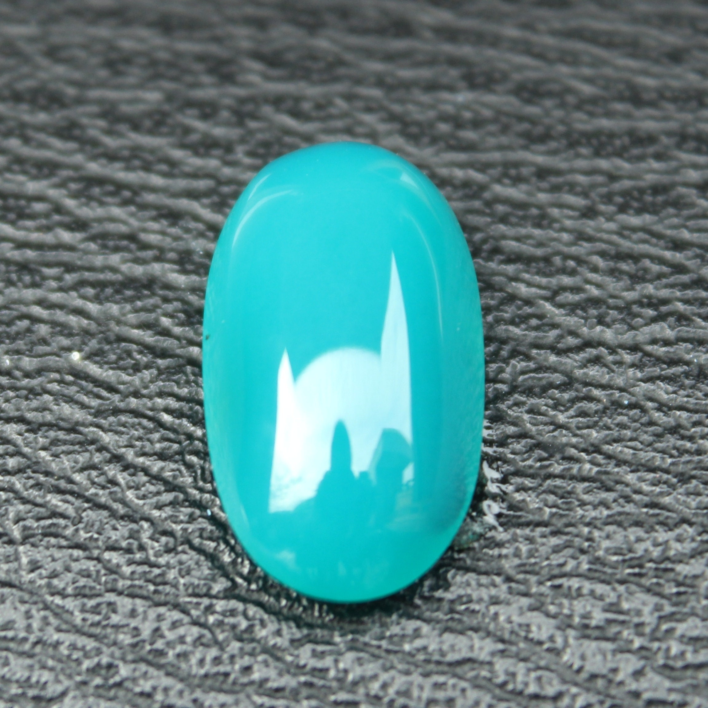 Top Grade AAA Gem Silica Chrysocollablue Jade Size 19x11x5mm. 6,5crt