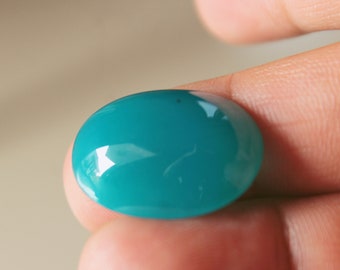 Top Grade gem silica chrysocolla cabochon 16 Ct size:23,7x17x6mm