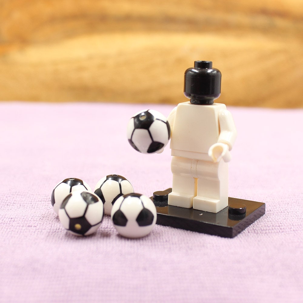 Custom Made Mini Soccer Ball for Minifigure Minifigure NOT Included Rare Etsy