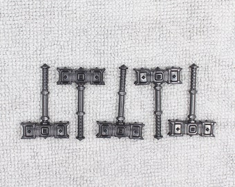 Custom Made High Quality Dwarf Hammer Lot - Black - Minifigure NOT Included
