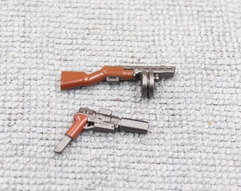 Custom Made Vintage Style High Definition Ranger Minifigure Weapon 2 pcs Set - Rare