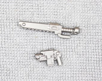 Custom Made Sci-fi Blaster Weapons Pack 2 PCS Lot - Minifigure NOT Included
