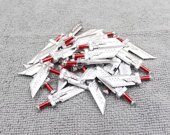 Custom Made High Quality Sci-Fi Comic Buster Sword Lot - Silver - Minifigure NOT Included - Rare