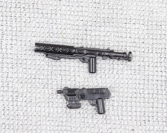 Custom Made Sci-fi Blaster Weapons Pack 2 PCS Lot - Minifigure not Included