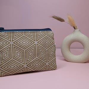 Flache kleine Tasche | Kosmetiktäschchen |  Tampontasche | Hygienetasche | Münztasche | Portemonnaie | Geldbörse | Partytäschchen