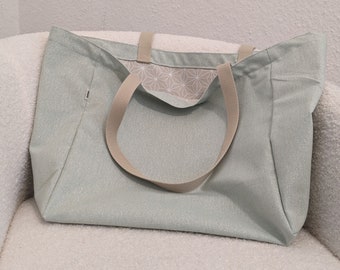 Tote Bag |XL Tasche | Shopper | Strandtasche | Henkeltasche | Lurex
