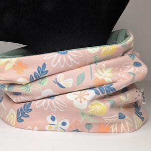Loop Schal | Kleinkind | Kind | Loop | Snood | Geschwisterschal | Übergangsschal | Buff | Halssocke | Frühling | Sommer |