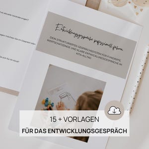 Entwicklungsgespräch Vorlage PDF für die Kita – Elterngespräch Kita Vorlage für professionelle Entwicklungsgespräche im Kindergarten