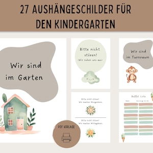 PDF - 25 boegbeelden voor de kleuterschool| Sjablonen voor docenten |Sjablonen voor docenten| Kleuterschool pdf downloaden| mededelingenbord kinderdagverblijf