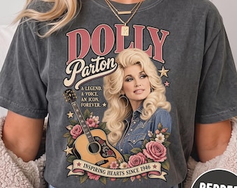 Vintage Dolly Parton Shirt, Country Music Shirt, Nashville Shirt, Anniversary, Concert Outfit