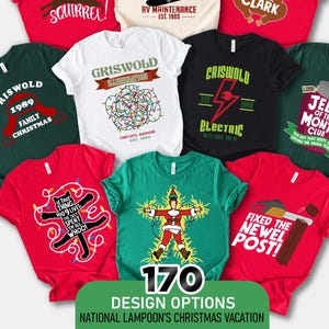 Christmas Vacation Shirt – Funny Griswold Family Tee, Matching Holiday Group T-Shirt