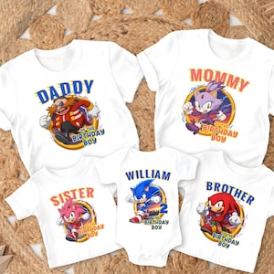Sonic 2025 Birthday Shirt