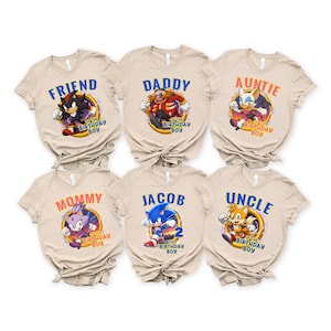 Sonic 2025 Birthday Shirt