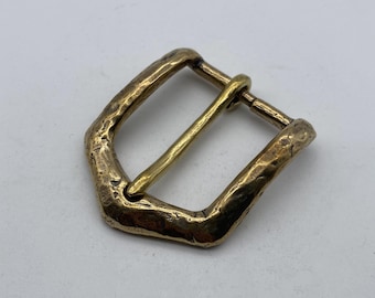 40 mm mässingsgjutet spänne handgjort läderbältesspänne väskspänne