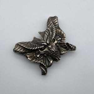 Nickel Silver Belt Buckle Actor Dressing Buckle Handmade Leather Belt Buckle