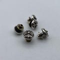 Leather Boots Button,Shoelace Button Nickel Silver Screw Back Fastener product logo