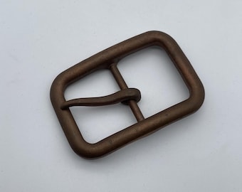 レッド銅ベルトバックル メンズ カジュアルバックル 1 1/2'' - Etsy 日本