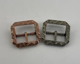 Retro Copper Buckle Durable Leather Belt Buckle