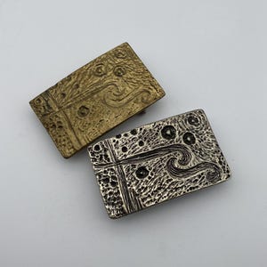 Antique Copper Casted Buckle,Retro Brass Plain Buckle