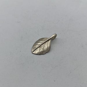 10pcs/Lot 925 Sterling Silver Feather,Decorative Pedants,Gifts