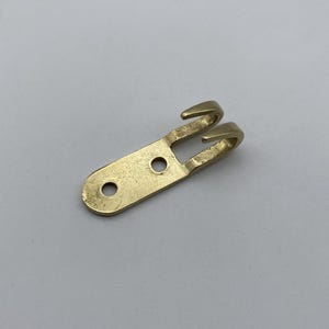 Brass Hook Leather Catch Fasten Hook