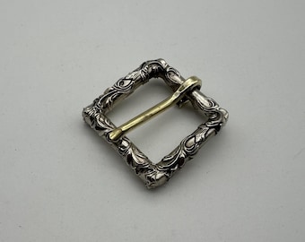 25mm Tang Grass Brass Buckle Collar Fastener Belt Buckle Watch Strap Buckle