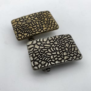 Antique Copper Casted Buckle,Retro Brass Plain Buckle